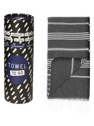 Samimi Chusta hammam w kolorze czarnym - 180 x 100 cm rozmiar: onesize. Czarne szaliki Samimi, bez wzorów, z bawełny. Za 78.84 zł.