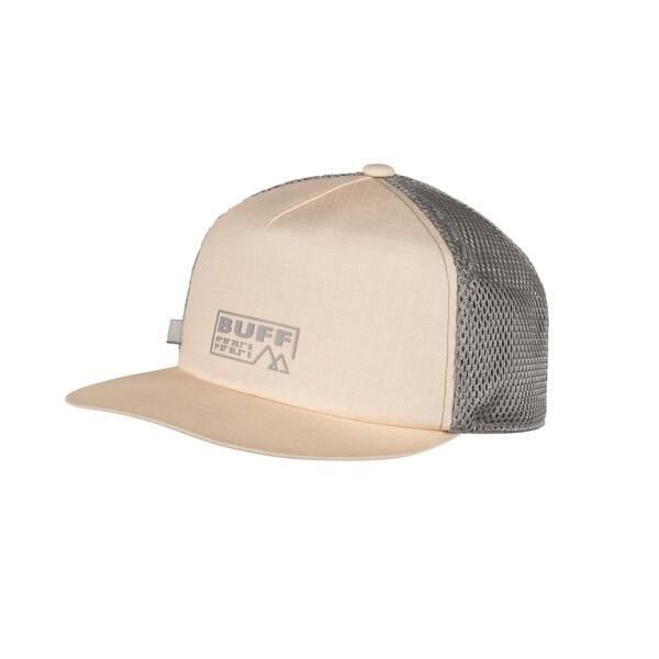 Czapka z daszkiem dla dorosłych Buff Pack Trucker Cap. Białe czapki z daszkiem Buff, na lato, bez wzorów, z bawełny. Za 158.95 zł.