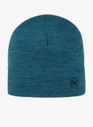 Czapka termoaktywna Buff Lightweight Merino Beanie - solid teal. Niebieskie bielizna termoaktywna Buff, m, bez wzorów, z materiału, bez ramiączek, trekkingowe. Za 129.99 zł.