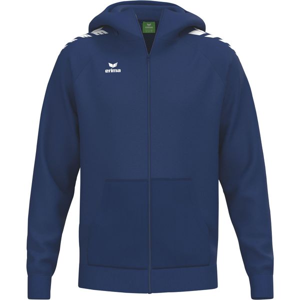 Niebieska kurtka z kapturem Erima Cmpt Wings. Niebieskie kurtki 575 FACTORY, m, bez wzorów, z materiału, z kapturem. Za 225.50 zł.