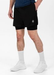 Spodenki męskie Pitbull kompresyjne Performance Pro Plus New Logo. Czarne krótkie spodenki sportowe PITBULL, l, bez wzorów, z materiału. Za 159.00 zł.