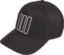 Czapka z daszkiem adidas 3-Stripes. Czarne czapki z daszkiem Adidas, bez wzorów, z materiału. Za 181.50 zł.