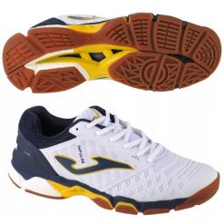 Buty do siatkówki męskie Joma V.BLOCK treningowe niskie Reactive ball Stabilis. Białe buty treningowe Joma, bez wzorów, do siatkówki. Za 297.90 zł.