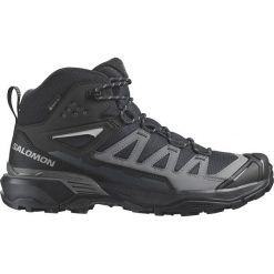 Buty trekkingowe męskie Salomon X Ultra Mid 360 Gtx Gore-tex. Brązowe buty turystyczne Salomon, bez wzorów, z gore-texu, za kostkę, bez zapięcia, do biegania, gore-tex. Za 698.00 zł.