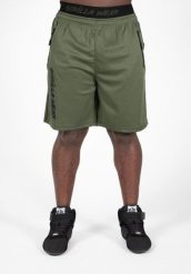 Spodenki fitness męskie Gorilla Wear Mercury Mesh Shorts. Czarne krótkie spodenki sportowe GORILLA WEAR, m, bez wzorów, z meshu. Za 207.85 zł.