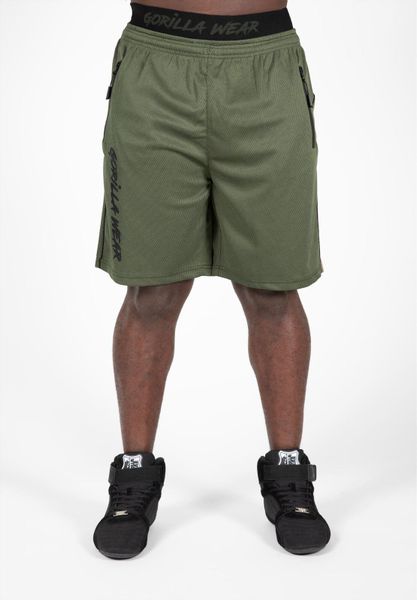 Spodenki fitness męskie Gorilla Wear Mercury Mesh Shorts. Czarne krótkie spodenki sportowe GORILLA WEAR, m, bez wzorów, z meshu. Za 207.85 zł.