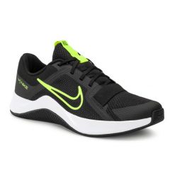Buty treningowe męskie Nike MC Trainer 2. Czarne buty treningowe Nike, bez wzorów, na fitness i siłownię. Za 309.99 zł.