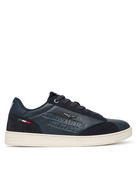 Aeronautica Militare Sneakersy 261SC0306UCT04325 Granatowy. Niebieskie buty sportowe casual Aeronautica Militare, bez wzorów, ze skóry, bez zapięcia. Za 419.99 zł.