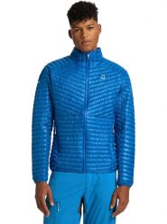 Haglöfs Kurtka pikowana "Lim Mimic" w kolorze niebieskim rozmiar: XL. Niebieskie kurtki Haglöfs, xl, bez wzorów, z materiału, bez kaptura. Za 448.99 zł.