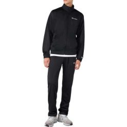 Dres męski do treningu Champion Tracksuit czarny. Czarne komplety dresowe Champion, m, bez wzorów, z dresówki, bez ramiączek. Za 279.00 zł.