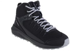 Buty trekkingowe męskie Columbia Trailstorm Mid Waterproof. Czarne buty turystyczne Columbia, na zimę, bez wzorów, z materiału, bez zapięcia, trekkingowe. Za 399.99 zł.
