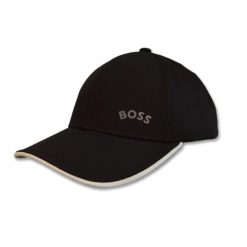 Czapka z daszkiem Hugo Boss Bold-Curved Baseball Cap Czarna - 50495855-001. Czarne czapki z daszkiem Boss, bez wzorów. Za 139.00 zł.