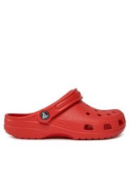 Crocs Klapki Crocs Classic 10001 Czerwony. Czerwone klapki Crocs, z tworzywa sztucznego. Za 179.99 zł.