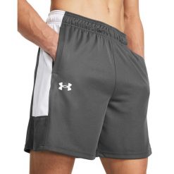 Krótki Under Armour Zone. Białe szorty Under Armour, bez wzorów, z materiału, sportowe. Za 186.50 zł.