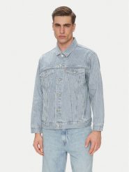 Levi's® Kurtka jeansowa Trucker A5782-0045 Niebieski Loose Fit. Niebieskie kurtki l, bez wzorów, z bawełny, bez kaptura. Za 499.99 zł.