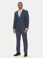 BOSS Garnitur H-Huge 50540776 Granatowy Slim Fit. Niebieskie garnitury Boss, m, bez wzorów, z syntetyku. Za 1,939.00 zł.
