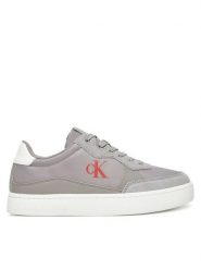 Calvin Klein Jeans Sneakersy Classic Cupsole Mg Nylon Mix YM0YM01304 Szary. Szare buty sportowe casual Calvin Klein Jeans, bez wzorów, z jeansu, bez zapięcia. Za 399.99 zł.