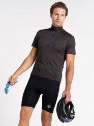 Dare 2b Koszulka kolarska "Pedal It Out Jrsy" w kolorze czarnym rozmiar: S. Czarne t-shirty sportowe Dare 2B, bez wzorów, z materiału, bez ramiączek, rowerowe. Za 71.95 zł.