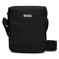 Saszetka BOSS. Czarne saszetki i nerki Boss, bez wzorów. Za 269.99 zł.