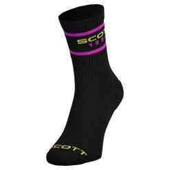 Skarpety SCOTT Retro Casual Crew 3. Czarne skarpety Scott, bez wzorów, z bawełny. Za 62.99 zł.