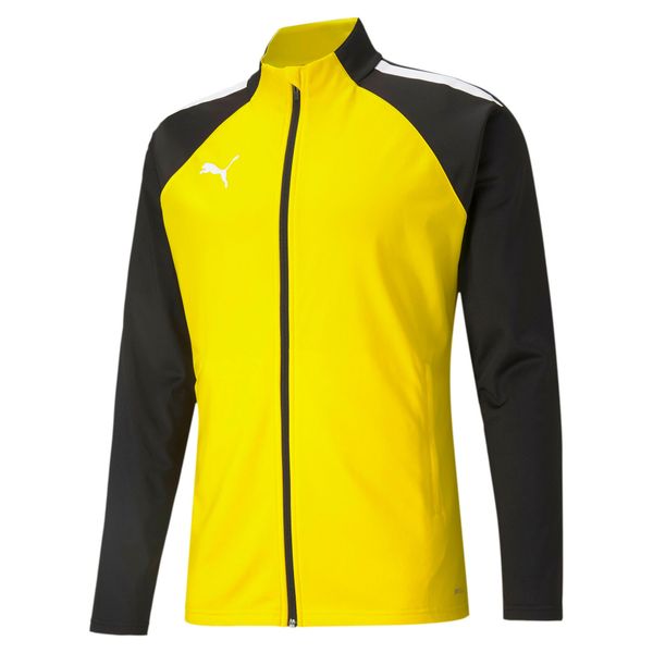 Kurtka z dresu Puma Teamliga. Brązowe kurtki Puma, l, bez wzorów, z dresówki, bez kaptura. Za 214.80 zł.