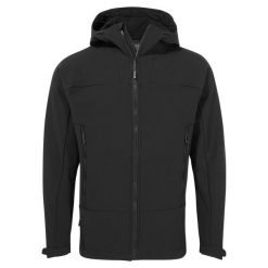 Kurtka Męska Expert Active Soft Shell Z Kapturem. Czarne kurtki Craghoppers, m, bez wzorów, z softshellu, z kapturem. Za 270.99 zł.
