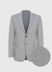 PAKO LORENTE - Szara marynarka garniturowa. Szare garnitury Pako Lorente, m, bez wzorów, z elastanu. Za 499.99 zł.