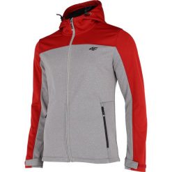 Softshell męski SFM002 - szary melanż. Kurtki softshell marki 4F. W wyprzedaży za 229.99 zł.