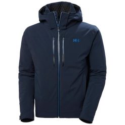 Kurtka narciarska Helly Hansen Alpha Lifalfolt. Niebieskie kurtki narciarskie i snowboardowe Helly Hansen, m, bez wzorów, narciarskie. W wyprzedaży za 2,164.50 zł.