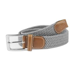 Plecione paski, elastyczny materiał USG Casual. Szare paski USG, bez wzorów, z materiału, casualowe. Za 128.50 zł.