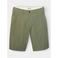 Szorty Męskie Timberland Straight. Zielone szorty Timberland, m, bez wzorów. Za 351.45 zł.