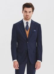 PAKO LORENTE - Marynarka garniturowa w subtelną kratę. Garnitury Pako Lorente, do pracy, bez wzorów, z poliesteru. Za 1,699.99 zł.