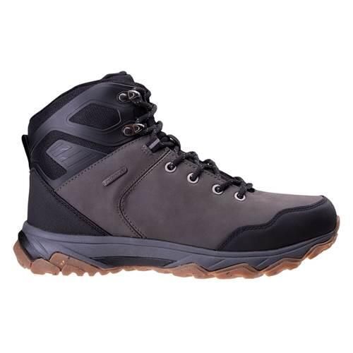 Buty trekkingowe męskie Hi-Tec Havant. Szare buty trekkingowe Hi-tec, bez wzorów, z gumy, za kostkę, bez zapięcia. W wyprzedaży za 296.00 zł.