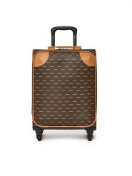 Valentino Walizka kabinowa Liuto VV3KG01P Brązowy. Brązowe walizki Valentino, bez wzorów, ze skóry. Za 359.99 zł.