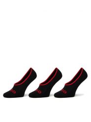 HUGO Stopki 50514921 Czarny. Czarne skarpety Hugo, bez wzorów, z bawełny. Za 79.99 zł.