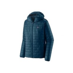 Kurtka pikowana Patagonia Nano Puff niebieska męska. Niebieskie kurtki Patagonia, l, bez wzorów, z poliesteru, bez kaptura. Za 1,041.50 zł.