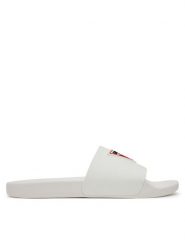 Guess Klapki FMJTOT ELL19 Biały. Białe klapki Guess, z tworzywa sztucznego. Za 159.99 zł.
