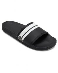Sandały wsuwane dla Mężczyzn RIVI SLIDE Multicolore. Czarne sandały Quiksilver, z materiału, bez zapięcia. Za 169.99 zł.