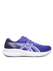 Asics Buty do biegania Patriot 14 1011C050 Niebieski. Niebieskie buty do biegania ASICS, bez wzorów, z meshu, bez zapięcia, do biegania. Za 299.99 zł.