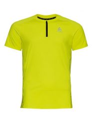 Odlo Koszulka funkcyjna "Axalp Trai" w kolorze jaskrawozielonym rozmiar: XL. Zielone t-shirty sportowe ODLO, bez wzorów, z materiału, bez ramiączek, outdoorowe. Za 312.45 zł.
