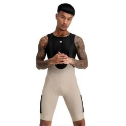 Spodenki rowerowe Gravel męskie SIROKO Rocket. Brązowe spodenki rowerowe SIROKO, l, bez wzorów, z materiału, rowerowe. Za 382.00 zł.