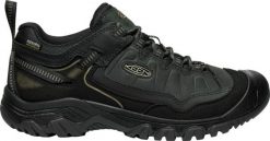 Buty trekkingowe męskie Keen Targhee Iv Wp. Czarne buty turystyczne Keen, bez wzorów, z materiału, bez zapięcia, trekkingowe. Za 999.00 zł.