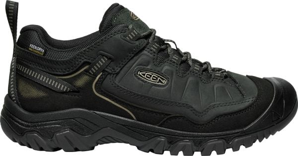 Buty trekkingowe Keen Targhee IV WP. Czarne buty turystyczne Keen, bez wzorów, z gumy, bez zapięcia, trekkingowe. Za 662.95 zł.