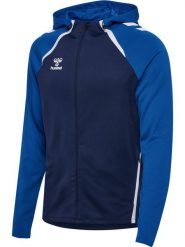 Bluza sportowa z kapturem Hummel hml Lead 2.0 Zip Hoodie. Niebieskie bluzy z kapturem Hummel, m, bez wzorów, z materiału, z kapturem. Za 219.00 zł.