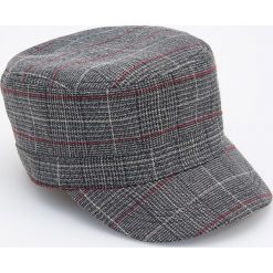 Czapka w kratę z daszkiem - Szary. Czapki z daszkiem marki Reserved. W wyprzedaży za 14.99 zł.