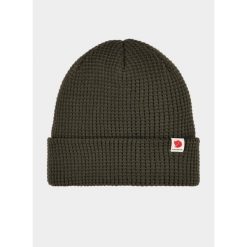 Czapka zimowa Fjallraven Tab Hat - deep forest. Zielone czapki zimowe Fjällräven, bez wzorów. Za 150.99 zł.