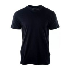 Koszulka męska Hi-Tec Plain - czarna, Rozmiar XXL. Czarne t-shirty Hi-tec, m, bez wzorów, z bawełny, bez kołnierzyka, bez ramiączek. Za 29.99 zł.