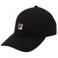Fila czapka z daszkiem FCU0171.80010 czarny OSFM. Czarne czapki z daszkiem Fila, bez wzorów. Za 109.00 zł.