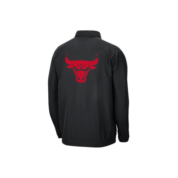 Kurtka męska nike nba chicago bulls essential lightweight jacket black. Czarne kurtki Nike, m, bez wzorów, bez kaptura, do biegania. Za 329.00 zł.