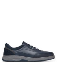 Pikolinos Półbuty Alcala M4T-6000C1 Granatowy. Niebieskie eleganckie półbuty Pikolinos, bez wzorów, ze skóry, bez obcasa, bez zapięcia. Za 759.99 zł.